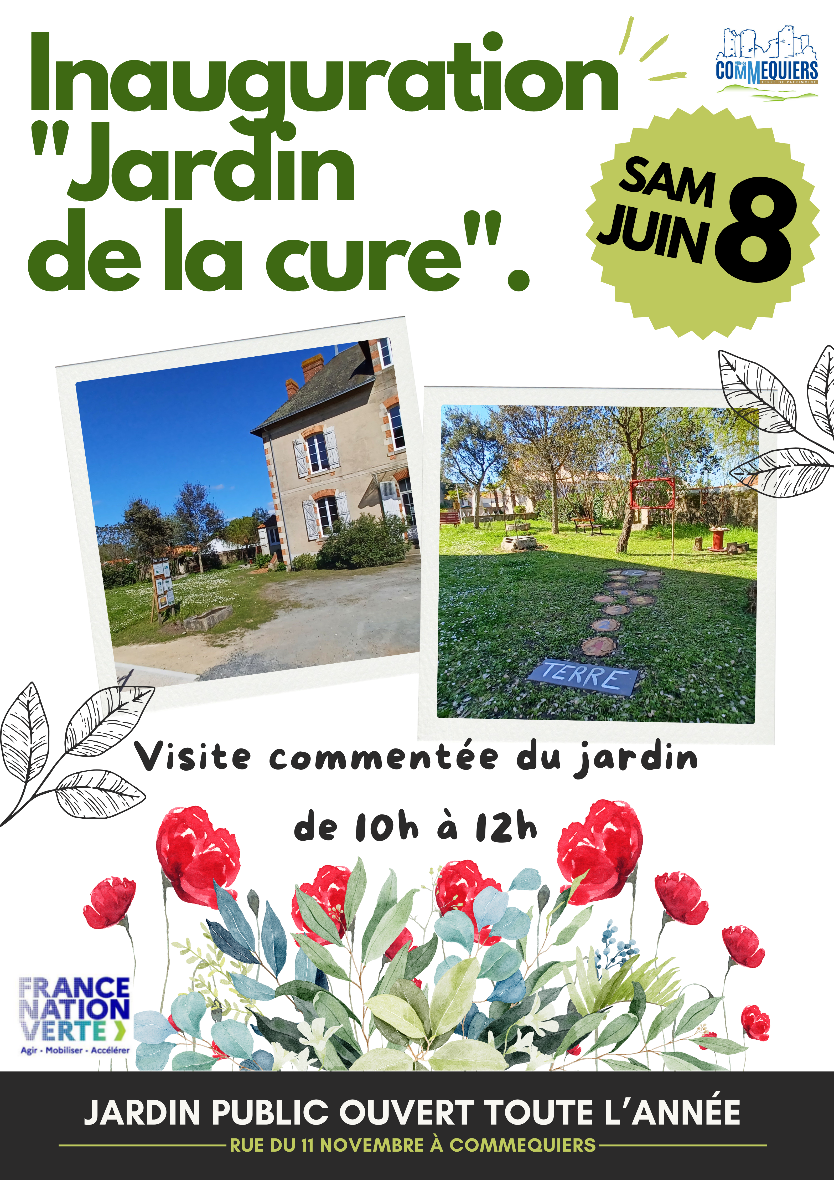 Affiche inauguration