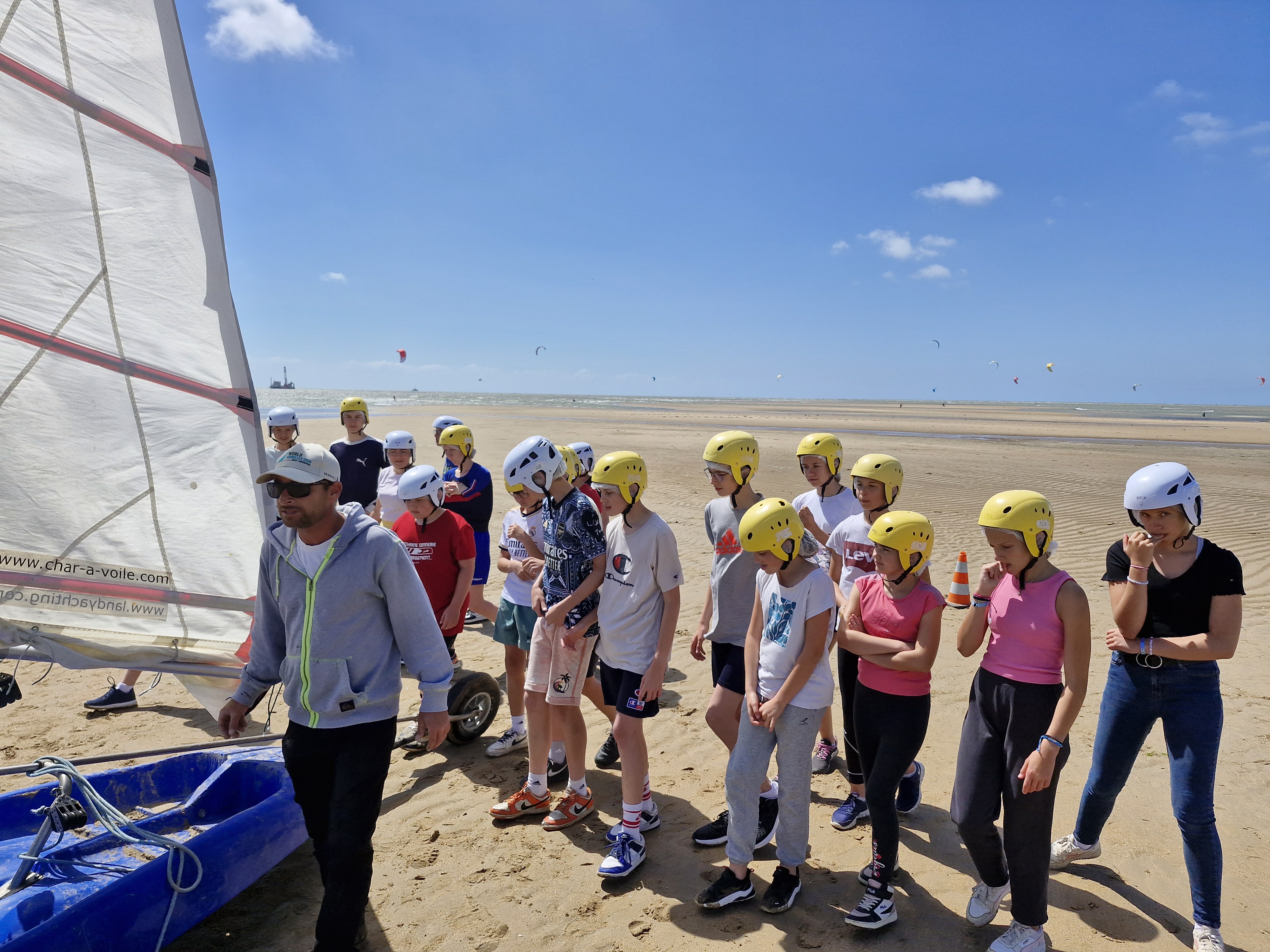 Initiation char à voile
