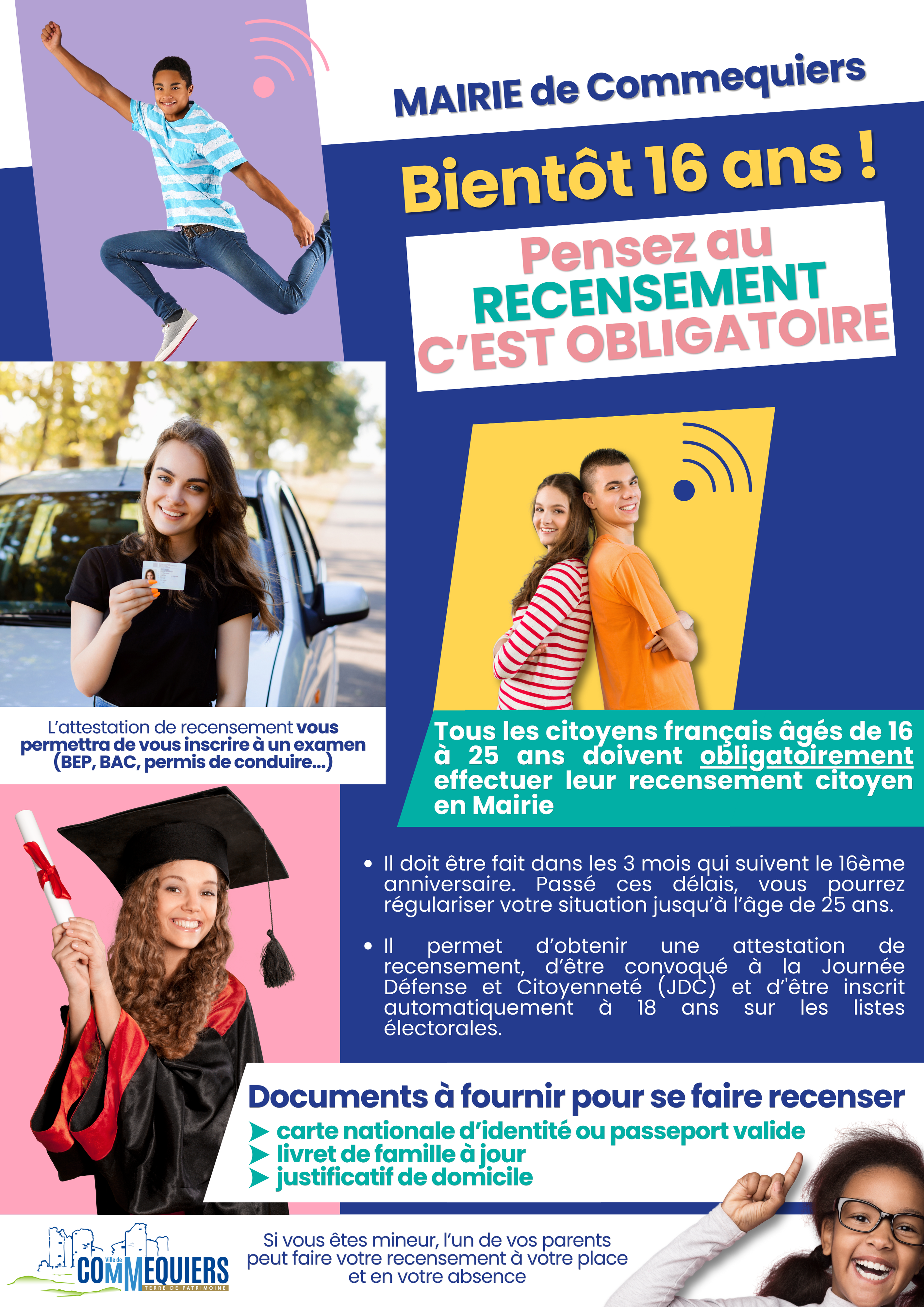 Affiche recensement citoyen