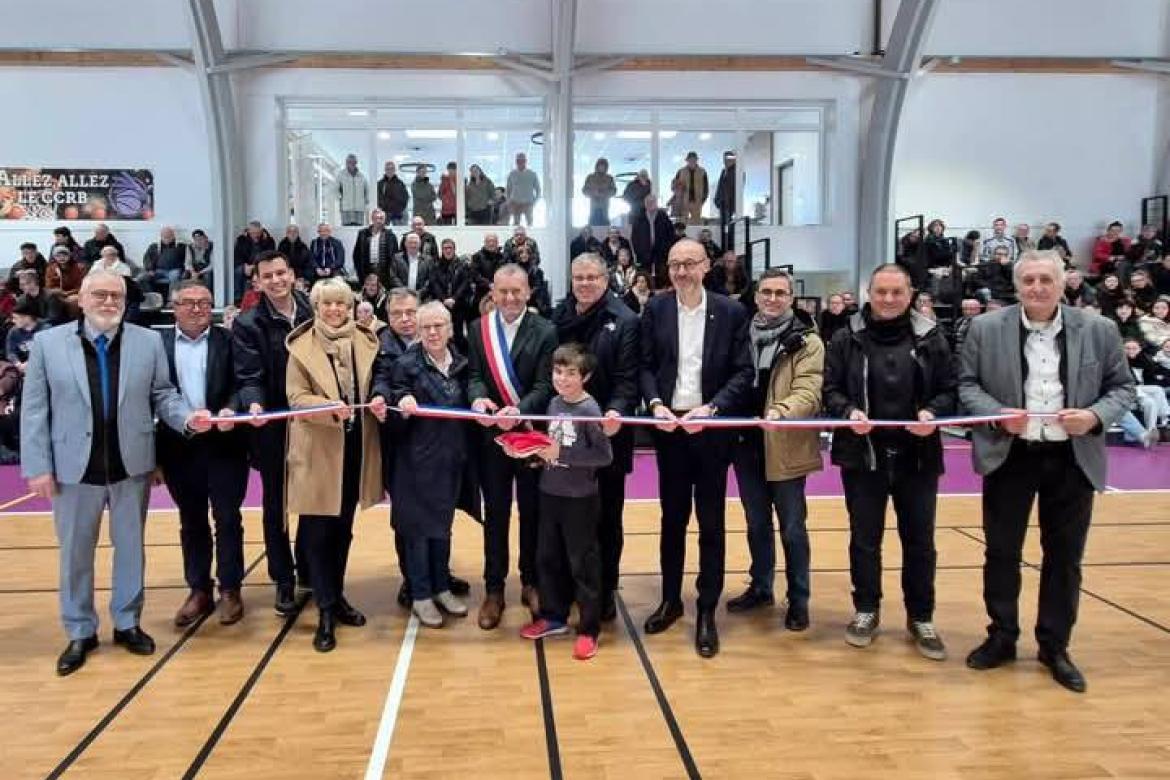 Inauguration du complexe sportif et de l'espace jeunesse D'Tour