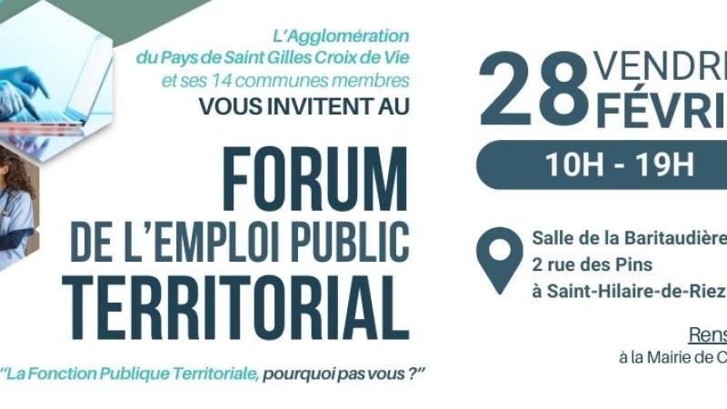 Forum de l'emploi territorial
